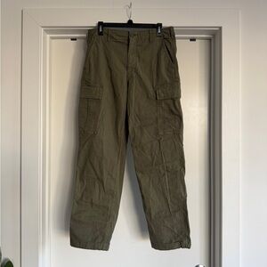 Men’s Uniqlo Olive Green Cargo Pants